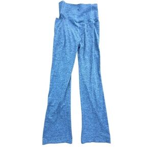 All in Motion Blue Flared Leggings xs